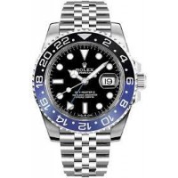 "Rolex Batman" Swiss ETA GMT Master II Jubilee 1:1 Super Clone Watch Online