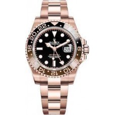 Rolex GMT Master 2 Root Beer Swiss ETA Watch | 1:1 Super Clone 3285 Movement Everose Gold