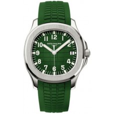 Patek Philippe "Aquanaut Jumbo" Super Clone Watch |Ref 5168G-010 Khaki Green Rubber Strap