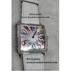 Franck Muller Master Square Diamond Case Watch