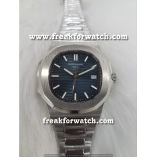 Patek Philippe Nautilus Full Steel Deep Blue Dial Automatic Men's Watch