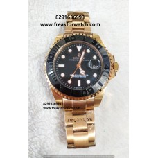 Rolex Yacht Master I Rose Gold Replica Watch India